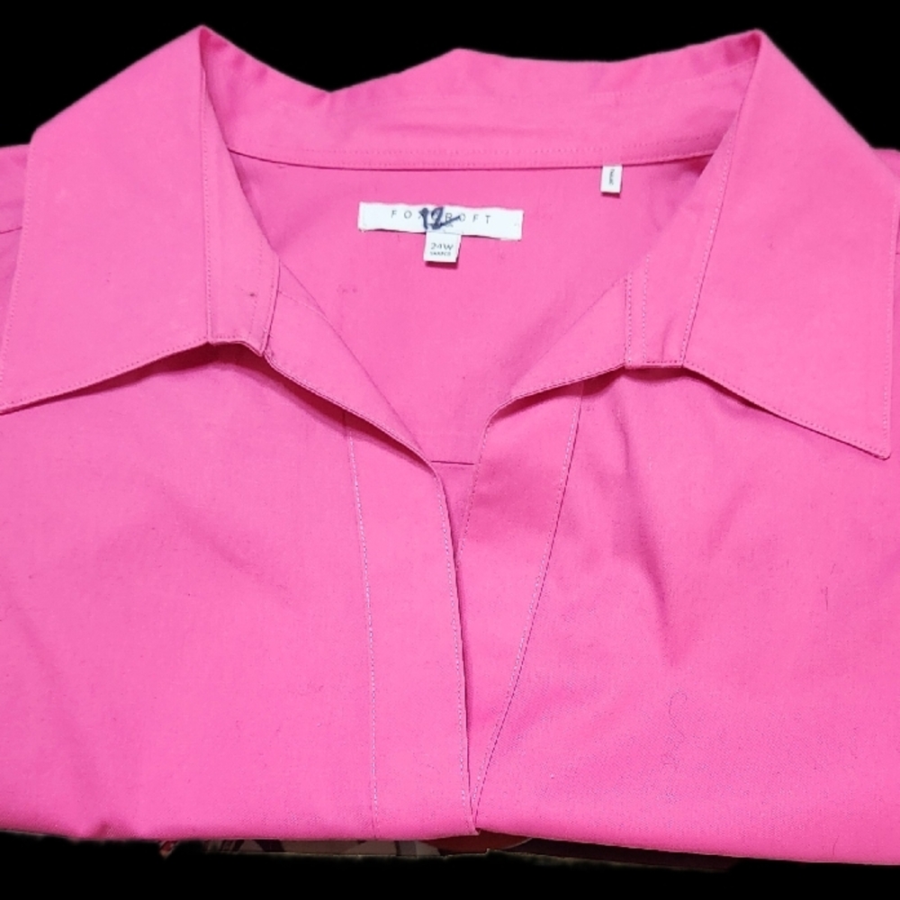 Pink Button Down Shirt - Picture 6 of 7